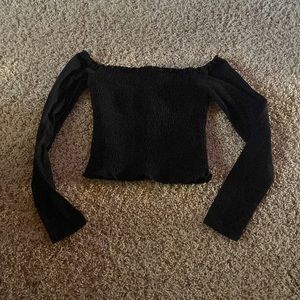 Hollister Long Sleeve Crop